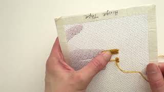 Learn Mosaic Stitch  Zollie Needlepoint [upl. by Oneil]