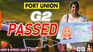 Port Union G2 Road Test Passed  Real Road Test With Instructions Map and Tips [upl. by La]