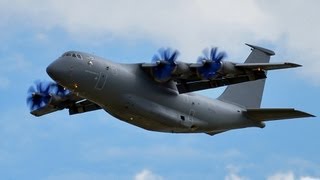 Antonov An70 at the 2013 Paris Airshow [upl. by Elmer675]