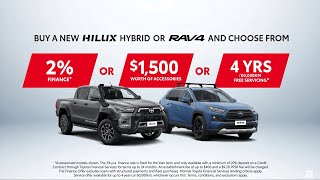 Hey Toyota  Choice Hilux Hybrid  RAV4 Offer  Toyota New Zealand [upl. by Demakis502]