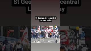 St George’s day in Central London shorts london [upl. by Colwen559]