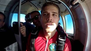 Bradly Skydives at Skydive DeLand [upl. by Adlei599]