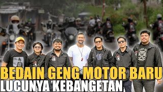 BEDAIN GENG MOTOR BARU TOURING KE PUNCAK MOTORANNYA BENTAR MALAH LAWAK TERUS LUCU BANGET [upl. by Edelsten]