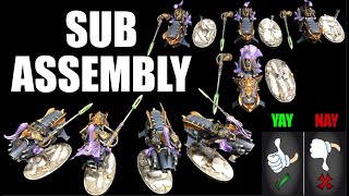 YAY or NAY SubAssemblies Adeptus Custodes Vertus Praetors amp Converted Shield Captain [upl. by Oicnevuj878]