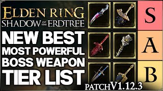 Shadow of the Erdtree  New Best HIGHEST DAMAGE Remembrance Weapon Tier List Build Guide Elden Ring [upl. by Tucker]