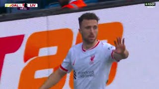 Diogo Jota Goal Crystal Palace Vs Liverpool 01 All Goals Analysis Extended Highlights [upl. by Ardnala]