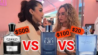 Women React to Creed Aventus Armani Acqua Di Gio Profondo amp Nautica Voyage 💥 Girls Rate Cologne 💥 [upl. by Ettedranreb]