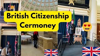 British🇬🇧 citizenship ceremony  My BritishCitizenship Ceremony 2024 [upl. by Hinkel465]