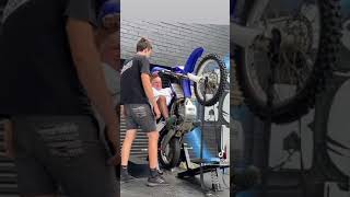 Getting the feel of a wheelie  YAMAHA WR450 wheelies  WHEELIE MACHINES AUSTRALIA [upl. by Forelli]