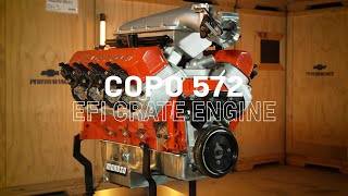 Chevrolet Performance  COPO 572 EFI Crate Engine  Information amp Specs [upl. by Lorry]