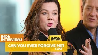 Can You Ever Forgive Me Star Melissa McCarthy and Cast Talk Identity Theft and Human Connection [upl. by Rigdon308]