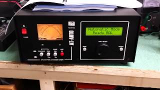 PALSTAR ATAUTO 15 KW  1500 WATT ANTENNA TUNER [upl. by Mcneil]