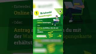 Sachsenwahl So funktioniert die Briefwahl [upl. by Anaiek]