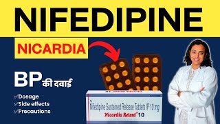 Nifedipine Nicardia Tablet  इस्तेमाल Dose और Side Effects [upl. by Gnouc587]