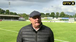 POSTMATCH REACTION  Dick Campbell [upl. by Borreri]