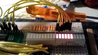 PWM LED driver i2c TLC59116 Demo 2 [upl. by Mayda]