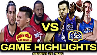 GINEBRA VS NLEX GAME HIGHLIGHTS  202324 PBA COMMISSIONERS CUP  1ST HALF [upl. by Hachmin]