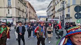 Carnevale divertimento e folklore in città con la Zeza di Bellizzi Irpino [upl. by Suiramaj772]