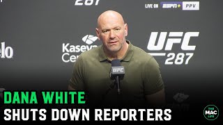 Dana White vs Reporters “Any other stupid questions” [upl. by Nahor597]