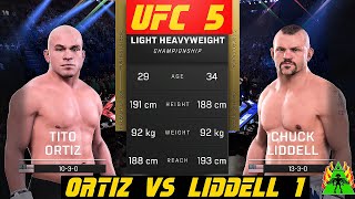 UFC 5  LIDDELL VS ORTIZ 1 [upl. by Valma]