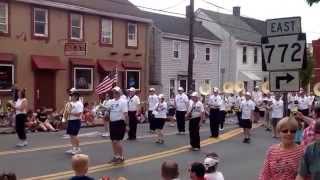 Donegal High School Alumni Band  2014 Mt Joy Memorial Day Parade [upl. by Kancler]