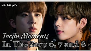 TAEJIN  BTS ITS Ep 6 7 8 Cherish Taehyung Seokjin Love Moments 뷔진  진뷔 Secret Subtle Touch [upl. by Adriena951]