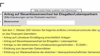 Как сменить налоговый класс в Германии заполняем бланк Steuerklasse wechseln [upl. by Bausch]