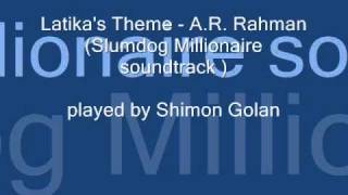 Latikas Theme  AR Rahman played by Shimon Golan [upl. by Erdnoid]