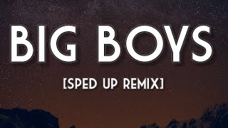 sza  big boys sped up tiktok remix lyrics [upl. by Nnaoj216]