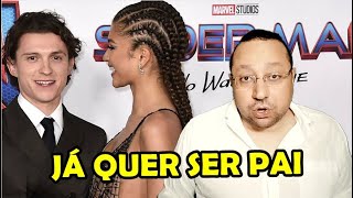 TOM HOLLAND JÁ QUER SER PAI EM CINCO ANOS APÓS ELE E ZENDAYA TEREM CONFIRMARDO NAMORO [upl. by Aniv]