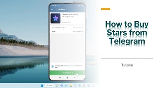 How to Buy Telegram Stars [upl. by Lissie]