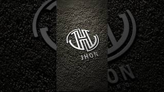 Logotipo J H O N J parati fypシ logo logotipo monogram logodenombres [upl. by Ahsiele]