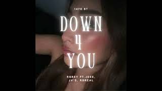 DOWN 4 YOU  RBREY FT JDEE  JVs  RBREAL  VISUALIZER Prod Eureca Beats [upl. by Annaor]