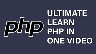 PHP Tutorial  PHP Full Course [upl. by Vivianna]