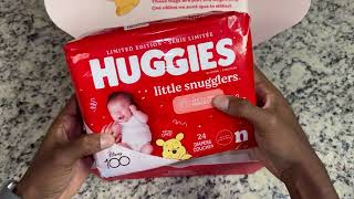 Unboxing Free Huggies Diapers amp Wipes  Huggies No Baby Unhugged [upl. by Dell203]