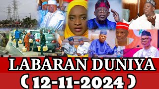 LABARAN DUNIYA NA SAFIYAR YAU TALATA 12112024 AREWA RADIO AFRICA HAUSA TV BBC HAUSA [upl. by Rame]