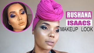 RUSHANA ISAACS MAKEUP TUTORIAL [upl. by Nwahsel]