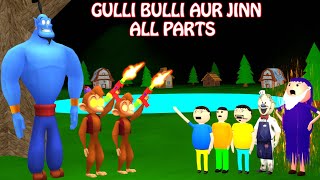 Gulli Bulli Aur Jinn All Parts  Cartoon  Horror Story  Gulli Bulli  Bhoot Video  Shawn [upl. by Hull]