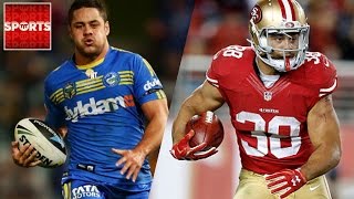 Rugby Star JARRYD HAYNE Is About To Make It To The NFL [upl. by Avrit910]