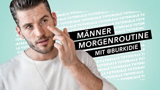 Männer Hautpflege Morgenroutine mit BURKIDIE I Douglas Cosmetics [upl. by Fesoj492]