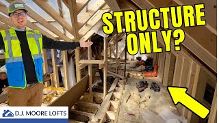 Can I Have A Structure Only Loft Conversion DJ Moore Lofts [upl. by Eellah]