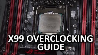 Ultimate X99 Overclocking Guide  Intel 5820K HaswellE [upl. by Hseyaj895]