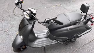 Znen ZN150cc Blackout Scooter [upl. by Notac159]