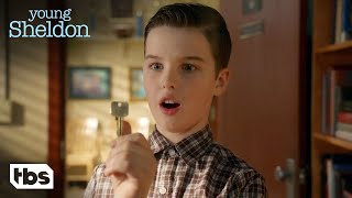 Sheldon Receives a Faculty Restroom Key Clip  Young Sheldon  TBS [upl. by Eatnuhs566]