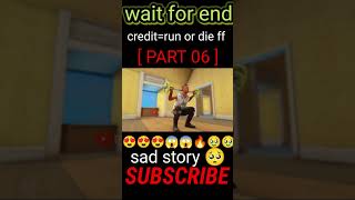 Adam falls Love 😍 love story part 06  free fire 3D animation  sad love 😭freefireshorts [upl. by Warfore]