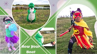 Epic Row Your Boat Challenge A Squad Takes on the Croc [upl. by Idalina]