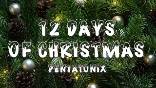 12 Days of Christmas  Pentatonix Lyrics [upl. by Adlesirk248]