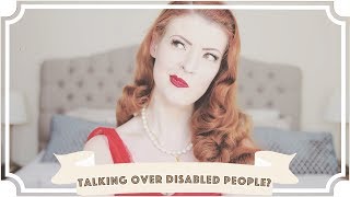 Is it ever OK to talk over a disabled person CC [upl. by Trey]