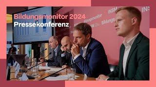 Bildungsmonitor 2024 Pressekonferenz [upl. by Aram]