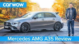 MercedesAMG A35 2020 review  is this hot hatch really worth £35000 [upl. by Eidarb]